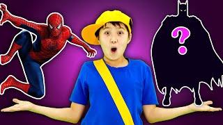 Who is this? Superheroes Song - Nursery Rhymes & Kids Songs | Hahatoons Songs