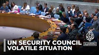 Israel targets peacekeepers: UN security council discusses volatile situation