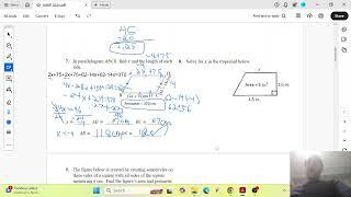 Math III 8.R Unit 8 Practice Test Video 1