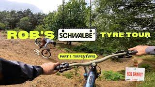 The Schwalbe Tyre Tour takes Rob Warner to Tirpentwys Trails in South Wales #rideforryan