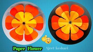  Easy Paper Flower  How To Make Paper Flowers  Diy Flower Craft 