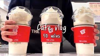 (Eng) Cafe vlog collection of 50 minutes / 50mins cafe vlog