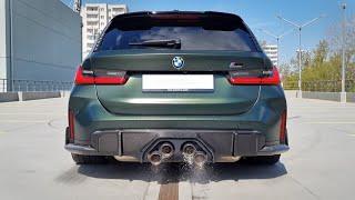 BMW M3 M Performance Titanium Exhaust sound & revs and acceleration