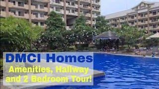 DMCI Homes Project Tour! Resort Type Amenities, Hallway and 2 Bedroom Model Unit!