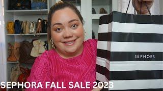 SEPHORA HAUL HOLIDAY SALES EVENT FALL 2023