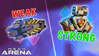 Top 5 BUFFED and NERFED Weapons from the Mod Update - Mech Arena