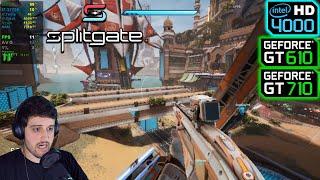 Intel HD 4000 - GT 610 - GT 710 | Splitgate - Playable in Any of Them?