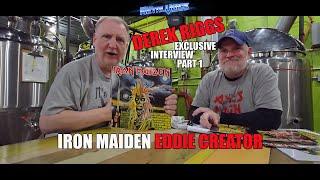 EXCLUSIVE Derek Riggs Interview-Eddie Origins, Maiden Japan DI'ANNO Severed Head, Album Covers-Pt 1