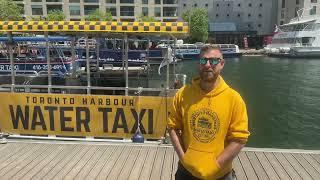 Ugandan ladyPam CHATS ~CAPTAIN OF TORONTO HABOUR WATER TAXI.theBEST OPTION TO GET TO TORONTO ISLANDS