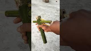 DIY BAMBOO CREATIONS WITH SINGLE WATER BOTTLE SLINGSHOTS