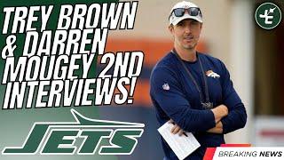 REPORT: Trey Brown & Darren Mougey Being BROUGHT BACK For 2nd General Manager Interviews | NY JETS
