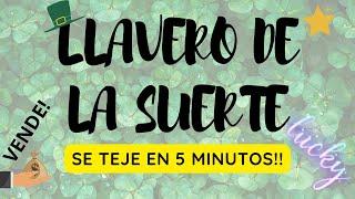  LLAVERO de la SUERTE EN 5 MIN  - Comienza tu negocio crochet con pequeños proyectos como éste!