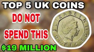 UK TOP 5 MOST VALUABLE UNITED KINGDOM OLD COINS BIG MONEY MILLION OF DOLLARS!