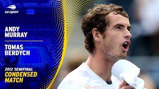 Andy Murray vs. Tomas Berdych Condensed Match | 2012 US Open Semifinal