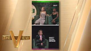 'Wicked' Press Tour Inspires "Holding Space" Meme | The View