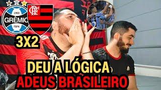 REACT MELHORES MOMENTOS GRÊMIO 3X2 FLAMENGO - DERROTA DO ADEUS AO CAMPEONATO