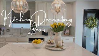 Refreshing my Kitchen for Spring| Opening a gift from a subscriber | Decorate with Me