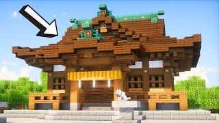 【マイクラ建築】本格的な神社の作り方【マイクラ和風】【マイクラ神社】【ゆっくり実況】