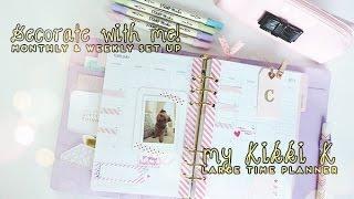 My Kikki K Planner  Monthly & Weekly Set-up | Charmaine Dulak