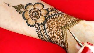 Back hand stylish mehndi design | eid 2025 mehndi design | simple mehndi | mehndi design | mehndi.