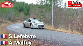 test Monte-Carlo 2022 Citroën C3 R5 Stéphane Lefebvre. Vidéo bonus