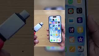 iPhone 15 OTG support test  #shorts #iphone