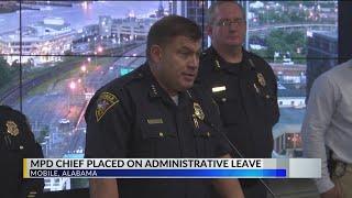 Mobile Police Chief Paul Prine has been placed on administrative leave