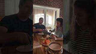 Солнышко подоил козу а я наготовила завтрак #garden #gardenlife #дача #огород #shorts