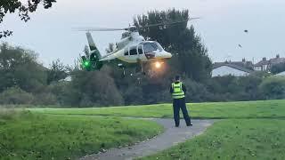 Great North Air Ambulance departure - 9/9/23 @GNairambulance