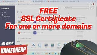 Free SSL for one or more domains | Let's Encrypt | How to install SSL certificate | nameCheap Cpanel