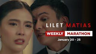 Lilet Matias, Attorney-At-Law: Weekly Marathon (January 20-25, 2025)