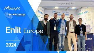 Milesight & ALLNET ITALIA at Enlit Europe in Italy, 2024