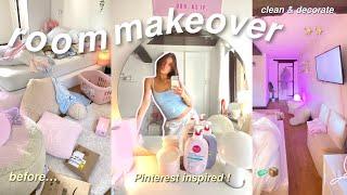 EXTREME ROOM MAKEOVER + TOUR 2025! *pinterest inspired* deep clean & decorate with me!