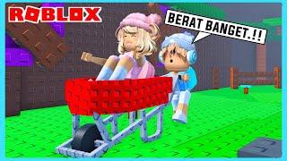 Aku Dorong Adiku Naik Gerobak Kuli Di Roblox Brookhaven ft @Shasyaalala