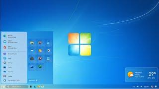 Windows 7 2024 Edition | New Start Menu