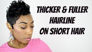 How To Get A Fuller & Thicker Hairline | Kaye Wright