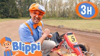 Blippi's Go Kart Race | BLIPPI | Kids TV Shows | Cartoons For Kids | Fun Anime | Popular video