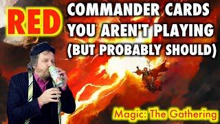 The Red Commander Cards You Aren't Playing (But Probably Should!) | Magic: The Gathering 1 Drops