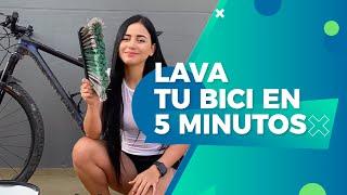 Lava tu bicicleta  sin gastar mucho dinero y en 5 minutos. | LORENA ARCE