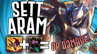 SETT IN ARAM IS BROKEN!! - Sett ARAM - League of Legends