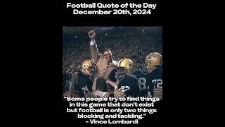 Football Quote of the Day (December 20th, 2024)