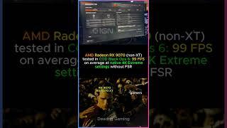 AMD Radeon RX 9070 tested in COD Black Ops 6: 99 FPS on average at 4K Extreme settings without FSR