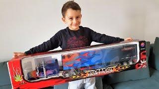 Frank gets Optimus Prime Truck !