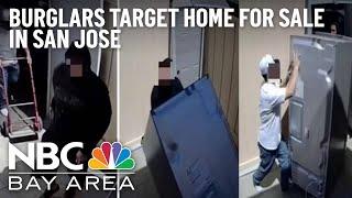 Realtor Says Burglars Targeted Home for Sale in San Jose