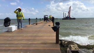 Damage assessment underway on Anna Maria City Pier