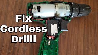 Repair Cordless Drill |Inside Drill Machine
