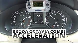 Skoda Octavia Combi 4x4 1.8 TSI 180 hp - acceleration 0-100 km/h