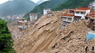 Viral Video of a Landslide: Earth Collapses in China Captured on Camera