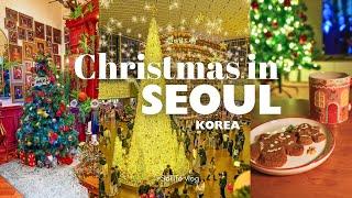 Life in Seoul VLOG | Christmas Makeover, Cozy home cooking & Festive cafes 