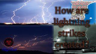 How is lightning generated?